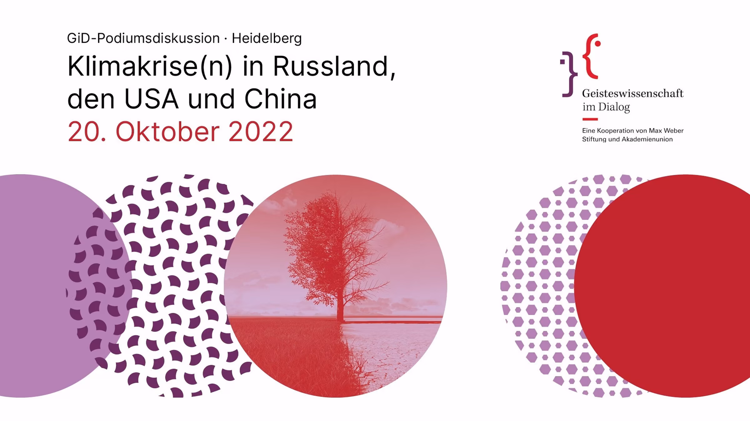GiD-Podiumsdiskussion: Klimakrise(n) in Russland, den USA und China: Regionaler Fokus und globale Bedeutung