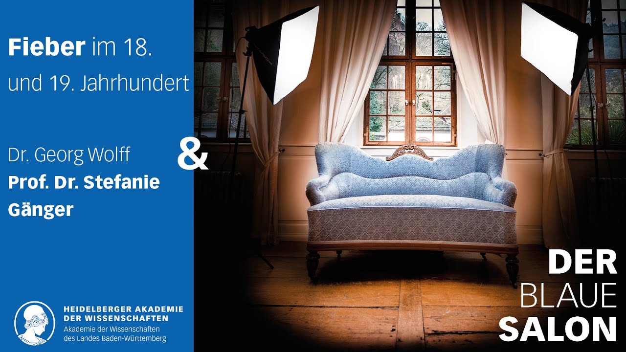 „Kein Leiden rafft mehr Menschen dahin als die Fieber.“ Historikerin Stefanie Gänger im Blauen Salon