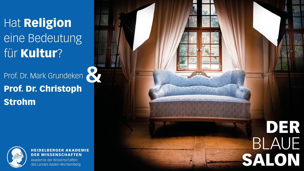  Hat Religion eine Bedeutung für Kultur? | Kirchenhistoriker Christoph Strohm im Blauen Salon 