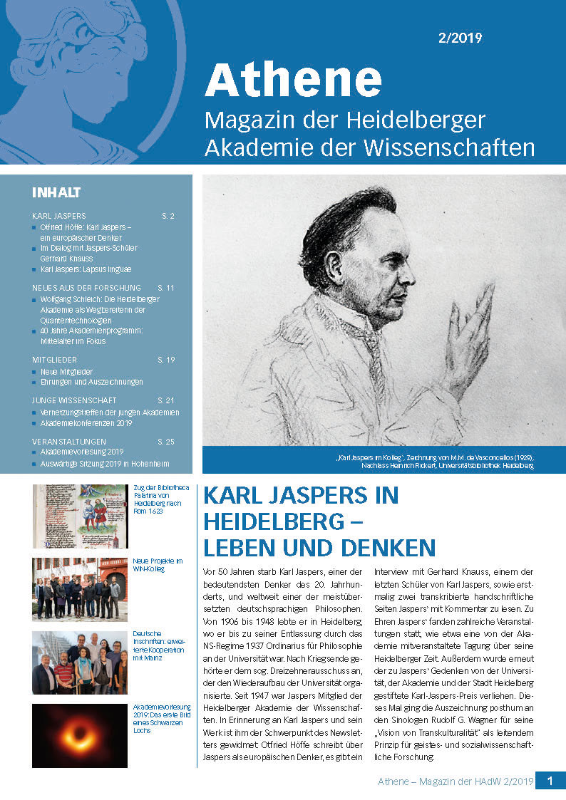 Karl Jaspers in Heidelberg – Leben und Denken