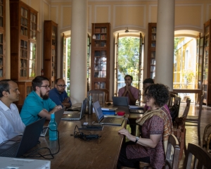 Arbeitstreffen an der EFEO (Pondicherry)