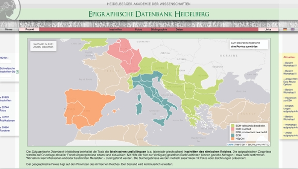 Epigraphische Datenbank römischer Inschriften (EDH)