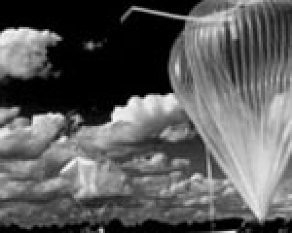 Vorbereitung zum Start des ballon-gestützten TDLAS-Spektrometer in Aire sur l’Adour (Frankreich).