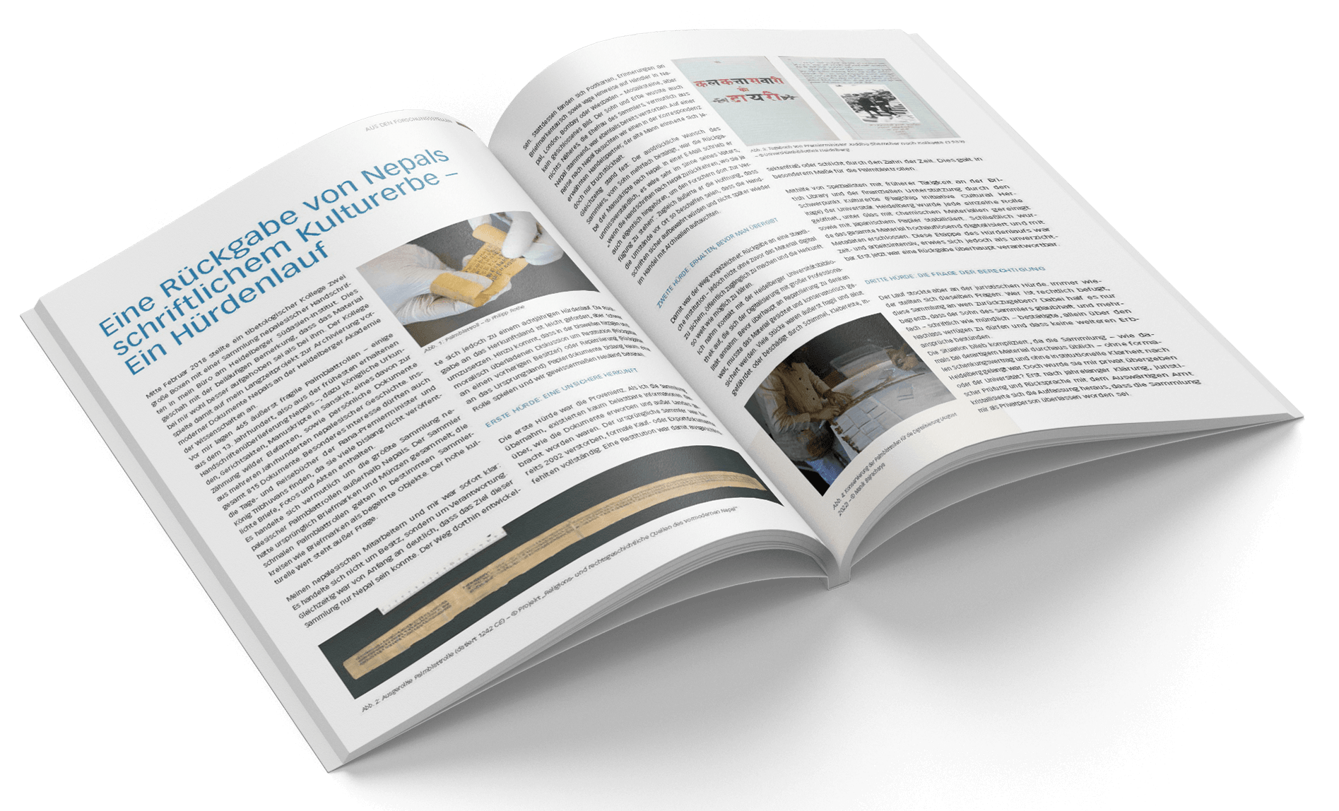 Doppelseite des Athene Magazins, Ausgabe 02 / 2026