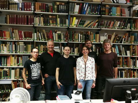 DEAF Team mit Praktikant