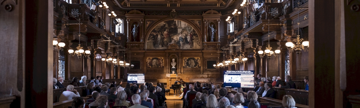 Alte Aula der Uni Heidelberg an der Jahresfeier 2022