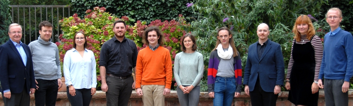 Gruppenfoto der Forschungsstelle "Klöster im Hochmittelalter"
