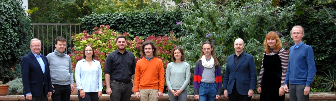 Gruppenfoto der Forschungsstelle "Klöster im Hochmittelalter"