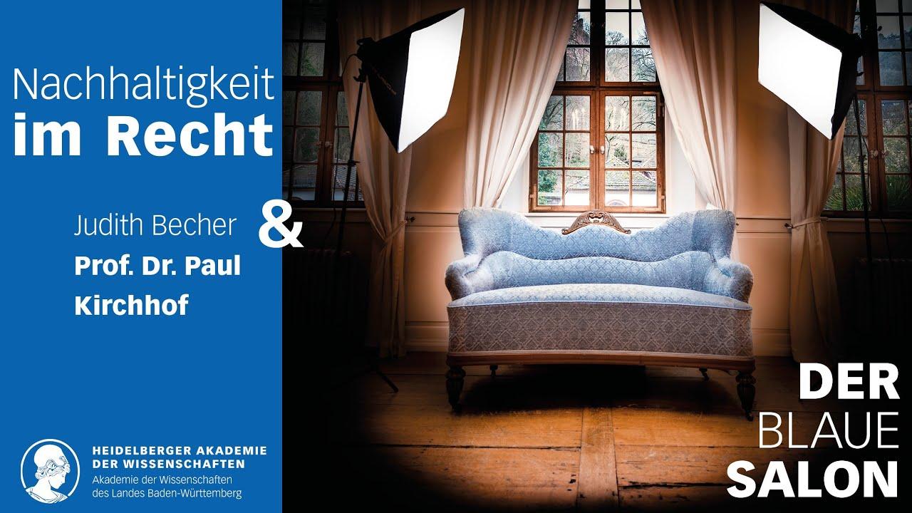 Video Thumbnail „Paul Kirchhof zum Thema "Nachhaltigkeit im Recht"“