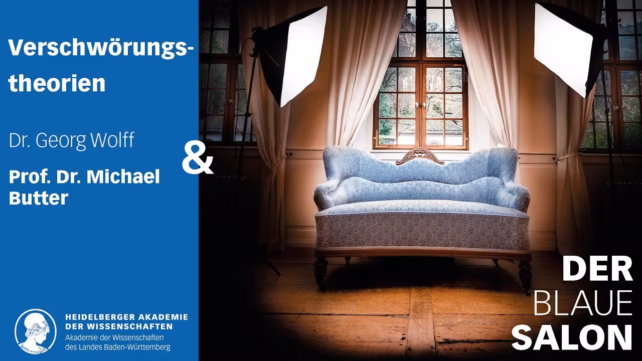 US-Wahlkampf und die Macht der Verschwörungstheorien. Amerikanist Michael Butter im Blauen Salon.
