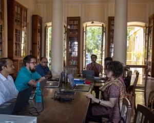 Arbeitstreffen an der EFEO (Pondicherry)