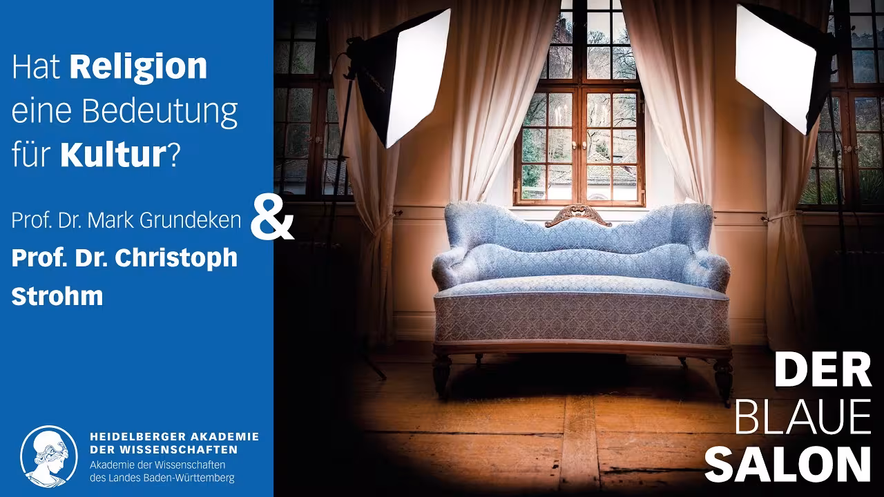 Hat Religion eine Bedeutung für Kultur? | Kirchenhistoriker Christoph Strohm im Blauen Salon 