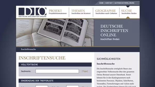 Deutsche Inschriften online
