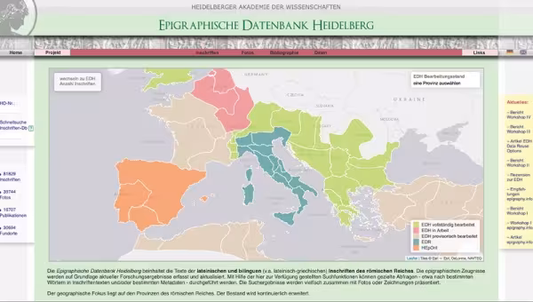 Epigraphische Datenbank römischer Inschriften (EDH)