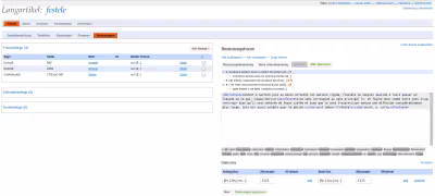 Eine Benutzerschnittstelle des Artikelredaktionssystems DEAF-DWS