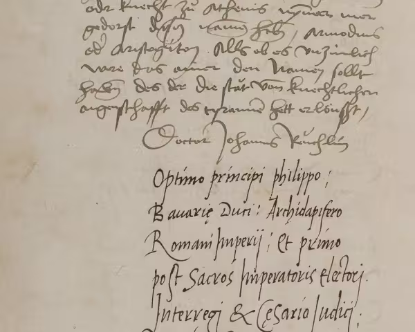 Schlußblatt von Reuchlins deutscher Übersetzung von Ciceros Tuskulanischen Gesprächen | UB Heideberg: Cod. Pal. germ. 482