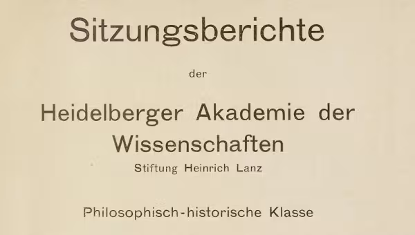 Sitzungsberichte: PH-Klasse