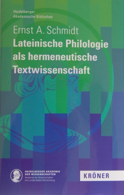 Cover E. A. Schmidt - Lateinische Philologie kl