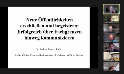 Akademie-Kolleg: Workshop Wissenschaft und Kommunikation