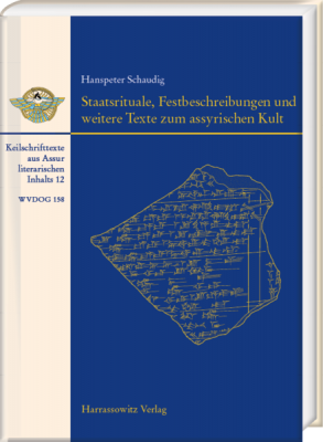 Buchcover der Schriftenreihe Keilschrifttexte aus Assur literarischen Inhalts, Band 12