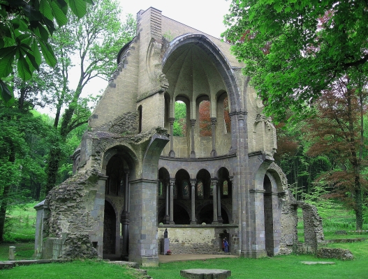 Foto der Ruine des Klosters Heisterbach