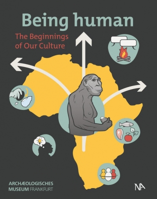 Cover of the accompanying volume to the special exhibition 'Being Human'