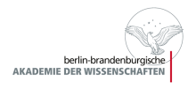 RUndsiegl mit Adler und Schrift Berlin-Brandenburgischen Akademie der Wissenschaften
