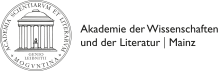 Rundsigel mit der Schrift Akademie der Wissenschaften und der Literatur Mainz