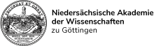Rundsigel mit der Schrift Niedersächsische Akademie der Wissenschaften zu Göttingen