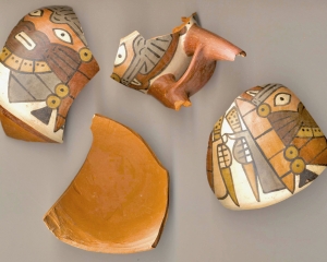 Alte Keramik zur archäometrischen Untersuchung