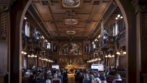 Alte Aula der Uni Heidelberg an der Jahresfeier 2022