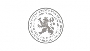 Siegel der Heidelberger Akademie mit einem steigenden Löwen