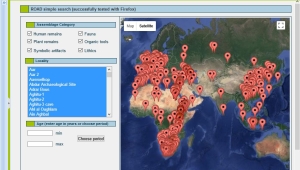 This map displays all localities currently entered in ROAD