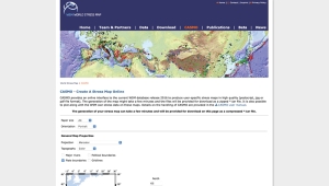 Screenshot der Website: DB CASMO