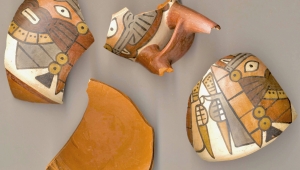 Alte Keramik zur archäometrischen Untersuchung